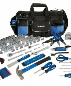 Kobalt Household Tool Sets 230-Piece Household Tool Set with Soft Case