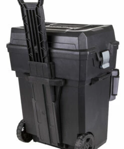 Kobalt Portable Tool Boxes Zerust 19-in Black Plastic Wheels Lockable Tool Box -Kobalt Sales Shop 04578552 scaled