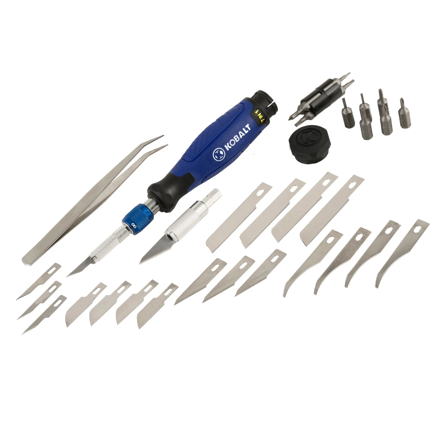 Kobalt Screwdrivers SpeedFit Precision Knife Set Steel Set Shank Screwdriver Bit Set Screwdriver (17-Piece) 1 Kobalt Screwdrivers SpeedFit Precision Knife Set Steel Set Shank Screwdriver Bit Set Screwdriver (17-Piece)