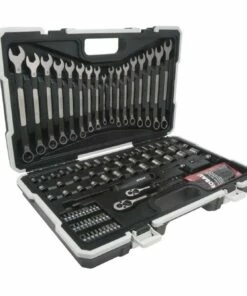 Kobalt Mechanics Tool Sets Universal 115-Piece Standard (SAE) and Metric Combination Matte Mechanics Tool Set (1/4-in; 3/8-in) -Kobalt Sales Shop 05028176