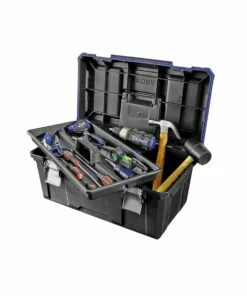 Kobalt Portable Tool Boxes Zerust 22-in Black Plastic Lockable Tool Box 7 Kobalt Portable Tool Boxes Zerust 22-in Black Plastic Lockable Tool Box -Kobalt Sales Shop 071617029395 08800193