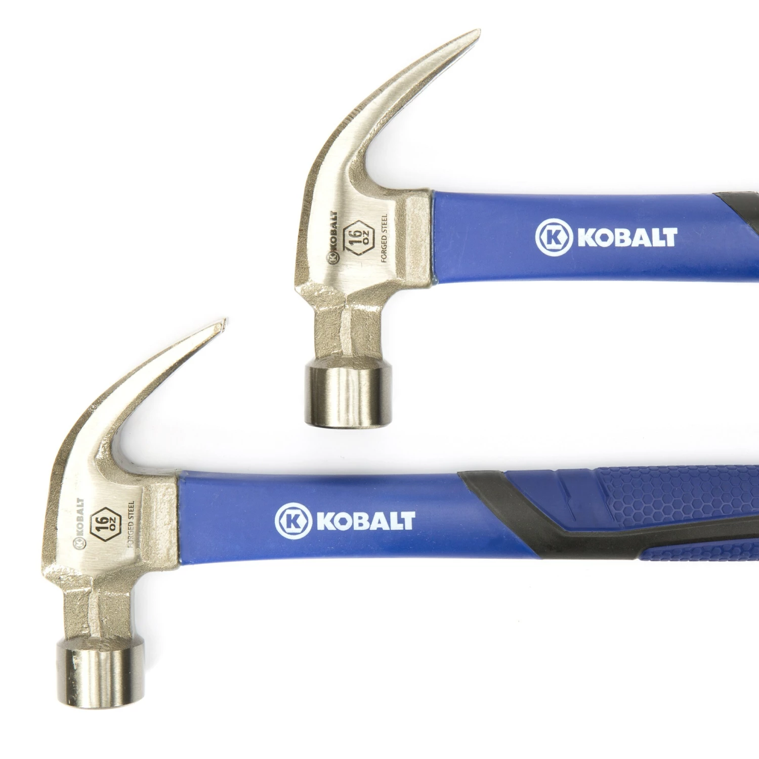 Kobalt Hammers 16-oz Smooth Face Steel Head Fiberglass Claw Hammer 9 Kobalt Hammers 16-oz Smooth Face Steel Head Fiberglass Claw Hammer - Image 9