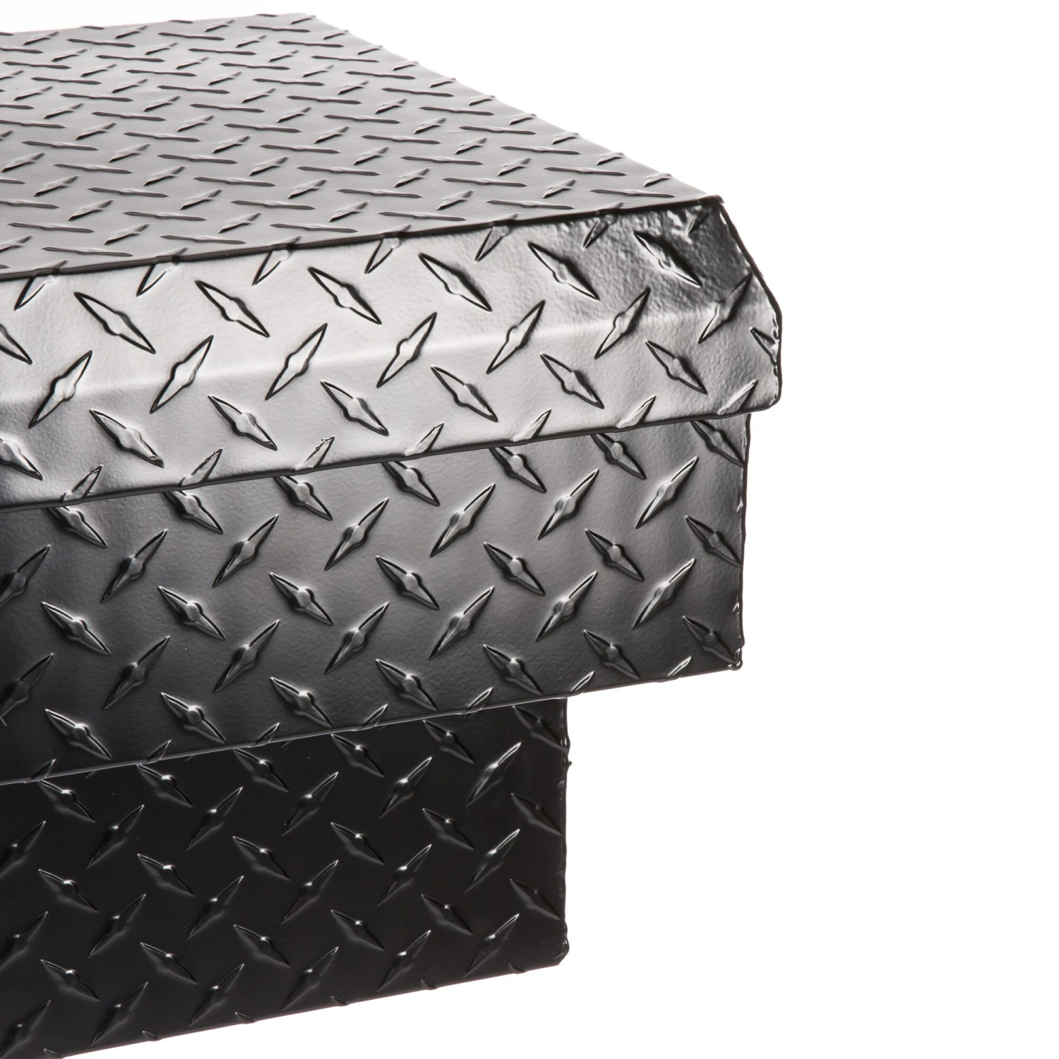 Kobalt Truck Tool Boxes 46.9-in x 15.8-in x 13-in Black Aluminum Crossover Truck Tool Box 6 Kobalt Truck Tool Boxes 46.9-in x 15.8-in x 13-in Black Aluminum Crossover Truck Tool Box - Image 6