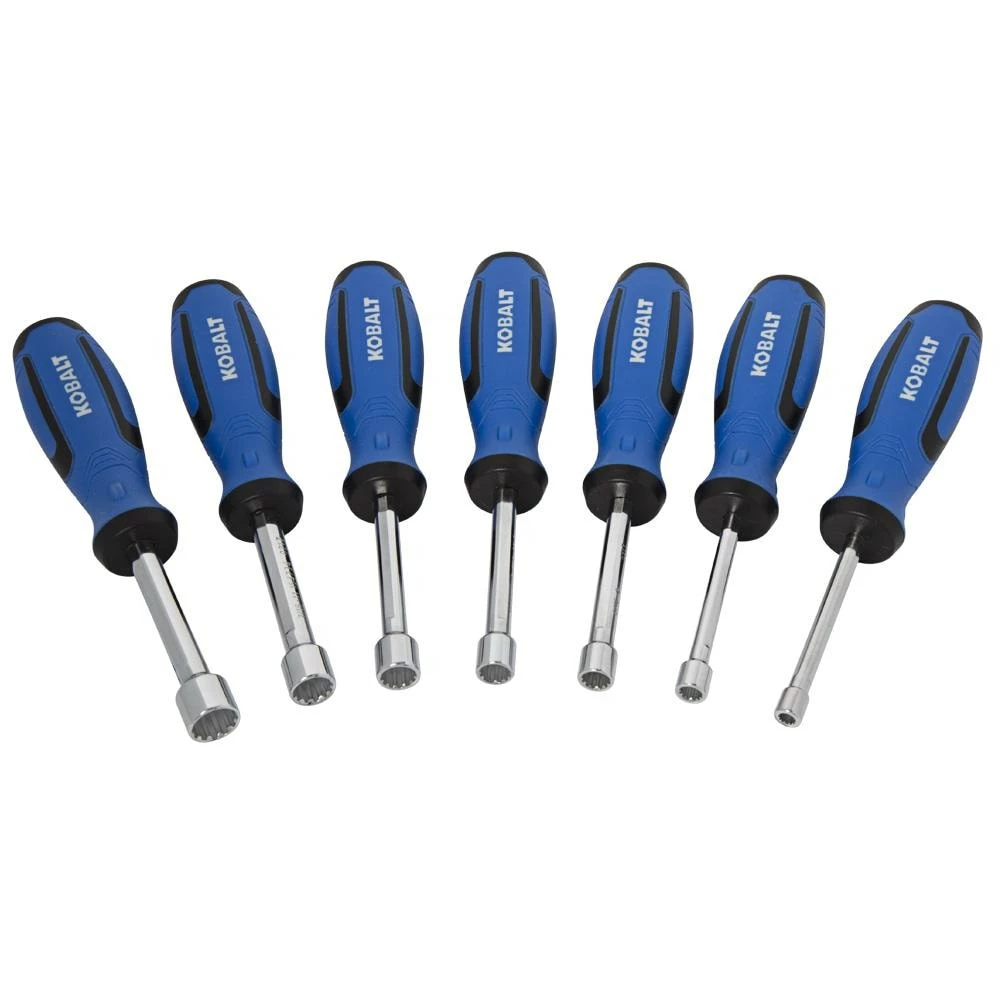 Kobalt Nut Driver Sets 7-Piece Metric and SAE Spline Nut Driver Set 2 Kobalt Nut Driver Sets 7-Piece Metric and SAE Spline Nut Driver Set - Image 2