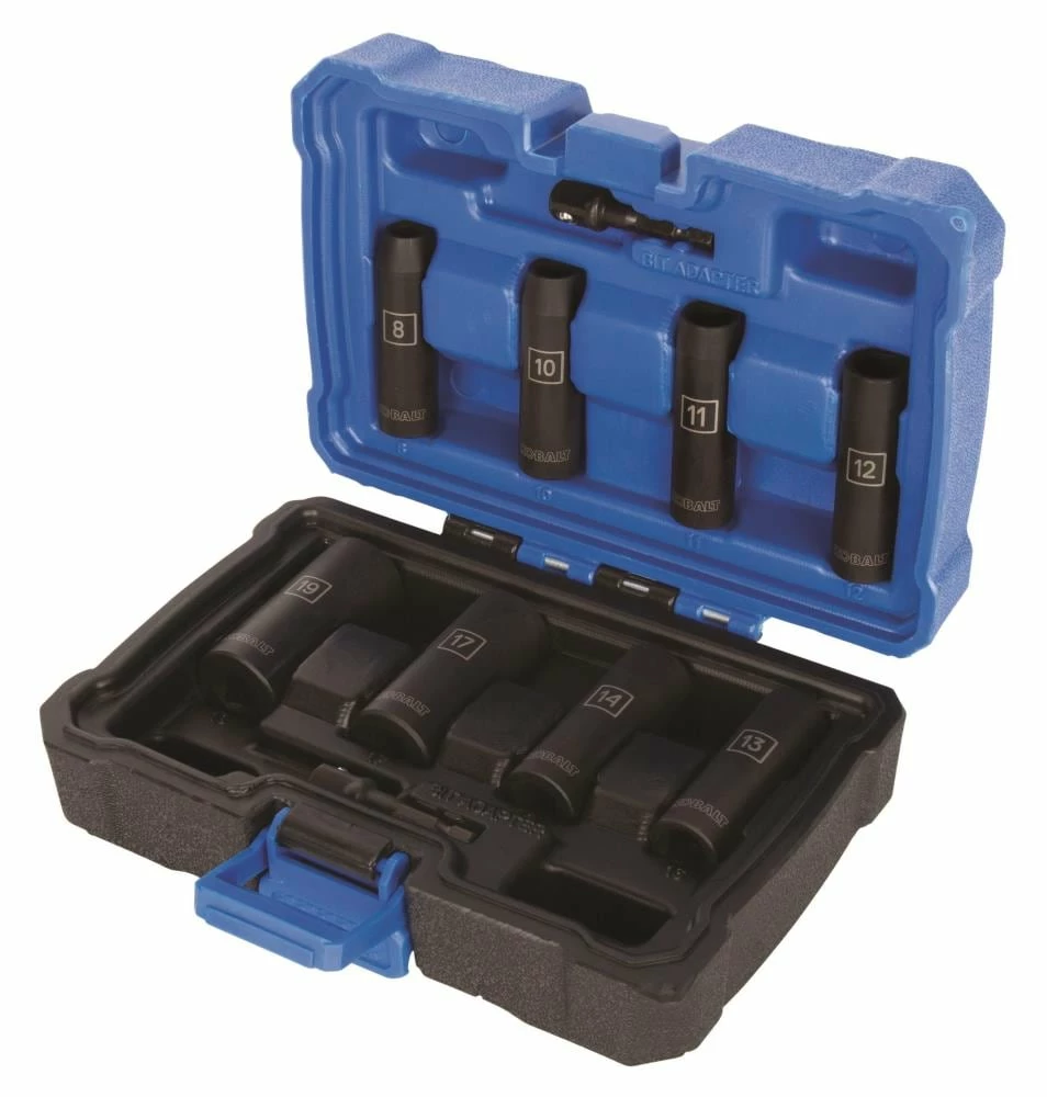 Kobalt Impact Sockets & Impact Socket Sets 10-Piece Metric 3/8-in Drive Set 6-Point Impact Socket Set 3 Kobalt Impact Sockets & Impact Socket Sets 10-Piece Metric 3/8-in Drive Set 6-Point Impact Socket Set - Image 3