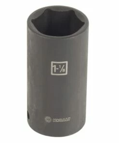 Kobalt Impact Sockets & Impact Socket Sets Standard (SAE) 1/2-in Drive 1-1/8-in 6-Point Impact Socket