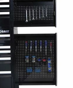 Kobalt Bottom Tool Cabinets 3000 Series 41-in W x 41-in H 11-Drawer Steel Rolling Tool Cabinet (Black) -Kobalt Sales Shop 09477085