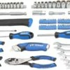 Kobalt Mechanics Tool Sets 89-Piece Standard (SAE) Polished Chrome Mechanics Tool Set (3/8-in)