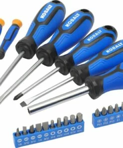 Kobalt Screwdrivers 29-Piece Plastic Handle Magnetic Set Multi-bit Screwdriver Set