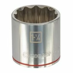 Kobalt Sockets & Socket Sets Standard (SAE) 1/2-in Drive 12-point 1-1/4-in Shallow Socket -Kobalt Sales Shop 099198852799lg