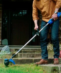 Kobalt Cordless Electric String Trimmers 24-Volt Max 12-in Straight Cordless String Trimmer (Battery Included) -Kobalt Sales Shop 10088107