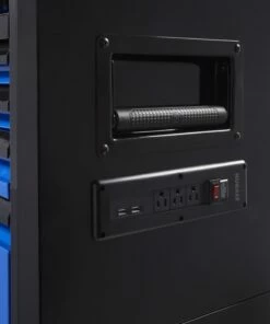 Kobalt Bottom Tool Cabinets 3000 Series 41-in W x 37.5-in H 8-Drawer Steel Rolling Tool Cabinet (Black) -Kobalt Sales Shop 10423014