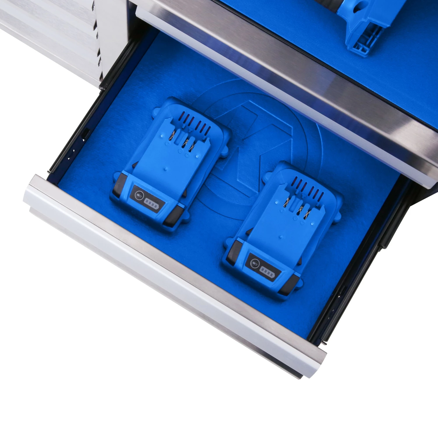 Kobalt Top Tool Chests 3000 Series 41-in W x 26.1-in H 8-Drawer Stainless Steel Tool Chest (Stainless Steel) 9 Kobalt Top Tool Chests 3000 Series 41-in W x 26.1-in H 8-Drawer Stainless Steel Tool Chest (Stainless Steel) - Image 9