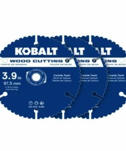 Kobalt Circular Saw Blades 3-Pack 4-in Set High-speed Steel Circular Saw Blade Set