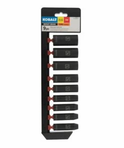 Kobalt Impact Sockets & Impact Socket Sets 9-Piece Standard (SAE) 3/8-in Drive Set 6-Point Impact Socket Set -Kobalt Sales Shop 15105631 scaled