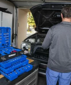 Kobalt Mechanics Tool Sets 319-Piece Standard (SAE) and Metric Combination Polished Chrome Mechanics Tool Set (1/4-in; 3/8-in) -Kobalt Sales Shop 15280778