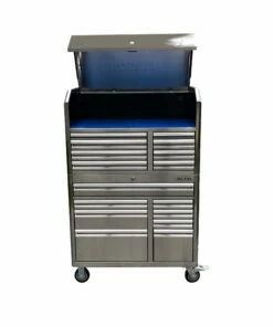 Kobalt Top Tool Chests 3000 Series 41-in W x 26.1-in H 8-Drawer Stainless Steel Tool Chest (Stainless Steel) 23 Kobalt Top Tool Chests 3000 Series 41-in W x 26.1-in H 8-Drawer Stainless Steel Tool Chest (Stainless Steel) -Kobalt Sales Shop 15318997 scaled