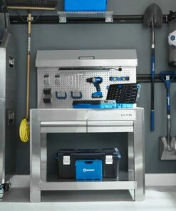 Kobalt Work Benches 45-in W x 36-in H 3-Drawer Wood Work Bench 10 Kobalt Work Benches 45-in W x 36-in H 3-Drawer Wood Work Bench -Kobalt Sales Shop 15710218