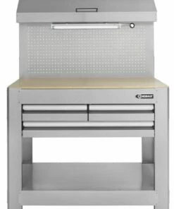 Kobalt Work Benches 45-in W x 36-in H 3-Drawer Wood Work Bench
