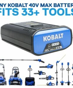 Kobalt Cordless Electric String Trimmers 40-volt Max 15-in Straight Cordless String Trimmer (Tool Only) -Kobalt Sales Shop 15742125