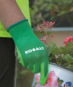 Kobalt Work Gloves Unisex Bamboo Nitrile Dipped Multipurpose Gloves, Large (1-Pair) -Kobalt Sales Shop 16395857
