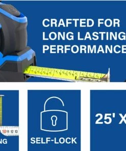 Kobalt Tape measures 25-ft Auto Lock Tape Measure 11 Kobalt Tape measures 25-ft Auto Lock Tape Measure -Kobalt Sales Shop 16463824