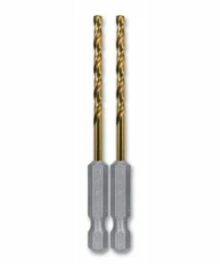 Kobalt Twist Drill Bits 2-Piece 1/8-in 2-1/2-in Titanium Coated Hss Twist Drill Bit