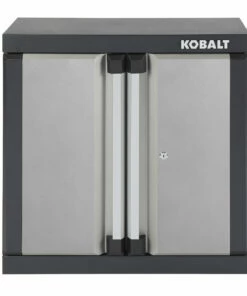Kobalt Garage Cabinets 28-in W x 28-in H x 12.5-in D Steel Wall-mounted Garage Cabinet -Kobalt Sales Shop 17126536 scaled