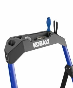 Kobalt Step Stools 2-Step 300-lb Capacity Black Steel Foldable Step Stool -Kobalt Sales Shop 17788038