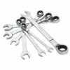 Kobalt Ratchet Wrenches & Sets 7-Piece Set 12-Point Metric Ratchet Wrench Set