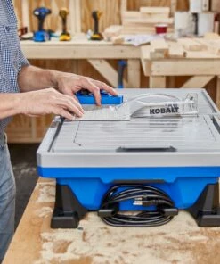 Kobalt Tile Saws 7-in 6-Amp Wet Tabletop Sliding Table Tile Saw 15 Kobalt Tile Saws 7-in 6-Amp Wet Tabletop Sliding Table Tile Saw -Kobalt Sales Shop 41438108