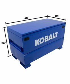 Kobalt Jobsite Boxes 24-in W x 48-in L x 28-in Steel Jobsite Box 22 Kobalt Jobsite Boxes 24-in W x 48-in L x 28-in Steel Jobsite Box -Kobalt Sales Shop 41926774