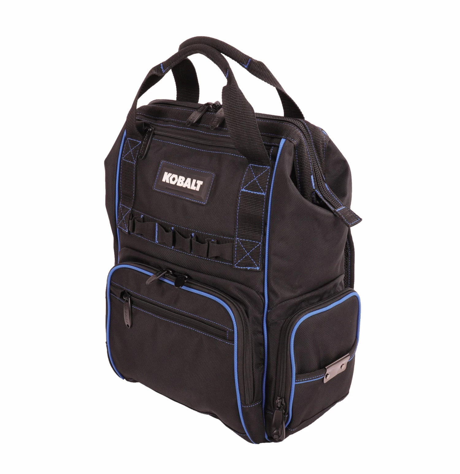 Kobalt Tool Bags Blue Black Polyester 11.5-in Backpack 4 Kobalt Tool Bags Blue Black Polyester 11.5-in Backpack - Image 4