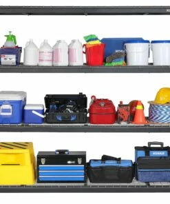 Kobalt Freestanding Shelving Units 84-in W x 24-in D x 84-in H 4-Tier Heavy Duty Steel Utility Shelving Unit -Kobalt Sales Shop 42193288 scaled