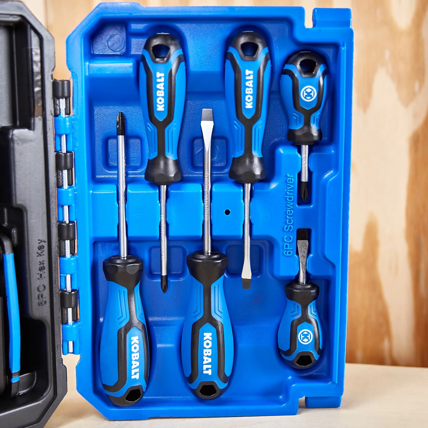 Kobalt Household Tool Sets 121-Piece Household Tool Set with Folding Case 5 Kobalt Household Tool Sets 121-Piece Household Tool Set with Folding Case - Image 5