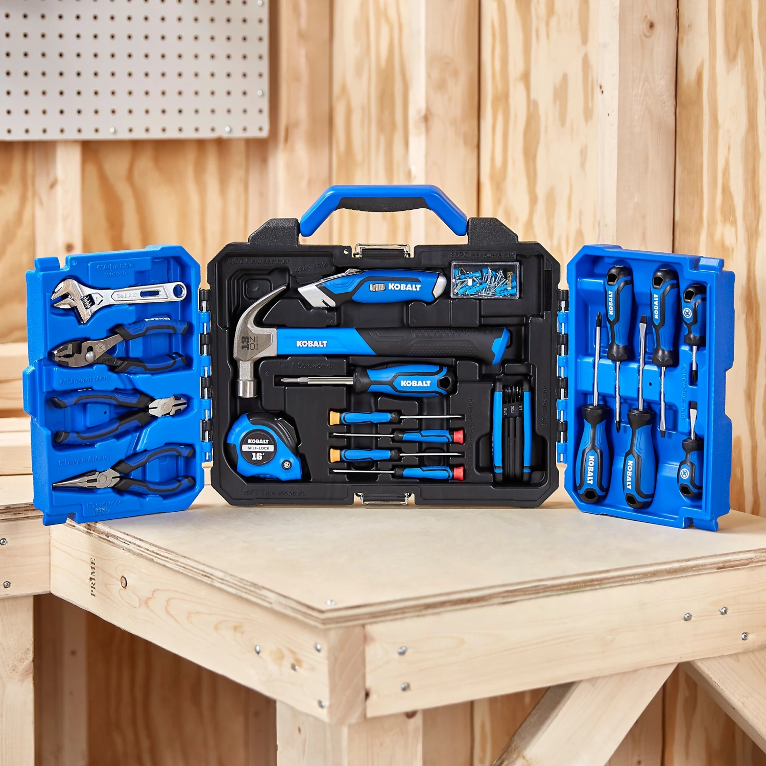 Kobalt Household Tool Sets 121-Piece Household Tool Set with Folding Case 3 Kobalt Household Tool Sets 121-Piece Household Tool Set with Folding Case - Image 3