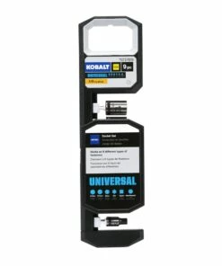 Kobalt Sockets & Socket Sets Universal 9-Piece Metric 1/4-in Drive Spline Set Shallow Socket Set -Kobalt Sales Shop 42302032