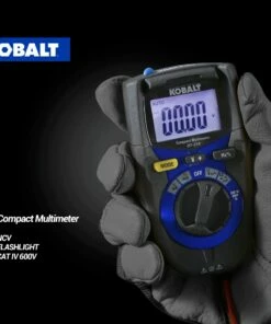 Kobalt Test Meters 0.2 Amp 600-Volt Digital Multimeter (Battery Included) -Kobalt Sales Shop 42671911