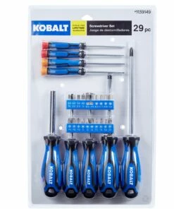 Kobalt Screwdrivers 29-Piece Plastic Handle Magnetic Set Multi-bit Screwdriver Set -Kobalt Sales Shop 43160789