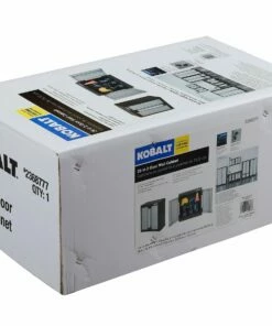 Kobalt Garage Cabinets 28-in W x 28-in H x 12.5-in D Steel Wall-mounted Garage Cabinet -Kobalt Sales Shop 43228786 scaled