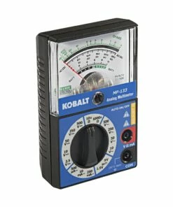 Kobalt Test Meters 0.25 Amp 500-Volt Analog Manual Ranging Multimeter (Battery Included) -Kobalt Sales Shop 43489084