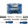 Kobalt Mechanics Tool Sets 65-Piece Standard (SAE) and Metric Combination Polished Chrome Mechanics Tool Set