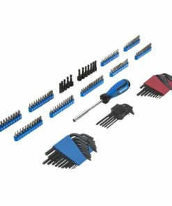 Kobalt Mechanics Tool Sets 309-Piece Standard (SAE) and Metric Combination Polished Chrome Mechanics Tool Set (1/4-in; 3/8-in) -Kobalt Sales Shop 44194579