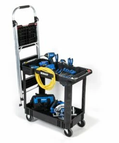 Kobalt Utility Carts 32-in Shelf Utility Cart 24 Kobalt Utility Carts 32-in Shelf Utility Cart -Kobalt Sales Shop 44399640 scaled