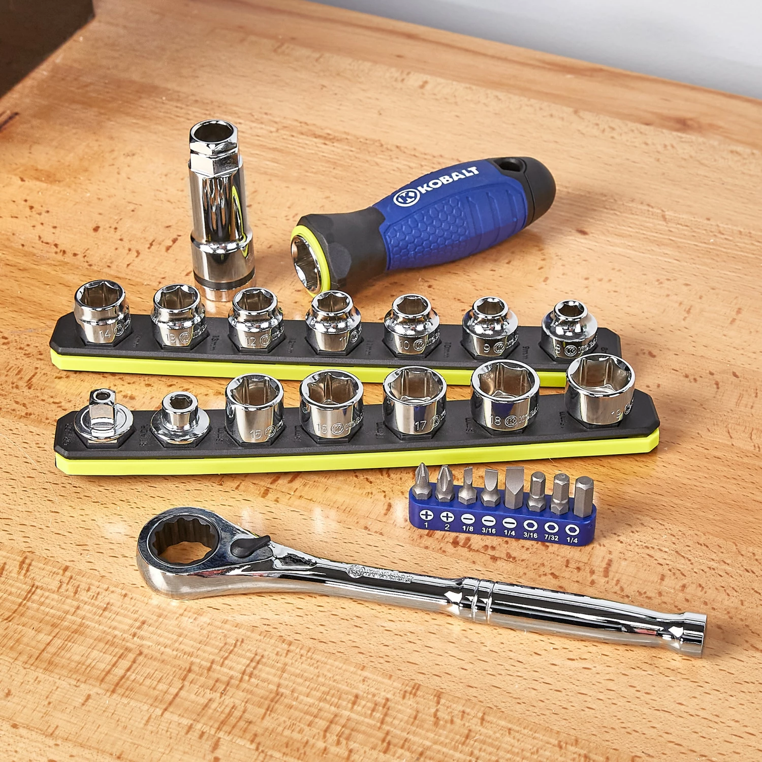 Kobalt Pass-Through Sockets & Sets Xtreme Access 25-Piece 3/8-in Drive Set 2 Kobalt Pass-Through Sockets & Sets Xtreme Access 25-Piece 3/8-in Drive Set - Image 2