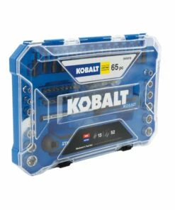 Kobalt Mechanics Tool Sets 65-Piece Standard (SAE) and Metric Combination Polished Chrome Mechanics Tool Set -Kobalt Sales Shop 44487025 scaled
