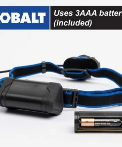Kobalt Headlamps 350-Lumen LED Headlamp (Battery Included) -Kobalt Sales Shop 45368776 scaled