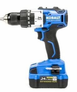 Kobalt Power Tool Combo Kits 2-Tool 24-Volt Max Brushless Power Tool Combo Kit with Soft Case (1-Battery Included and Charger Included) -Kobalt Sales Shop 45403700