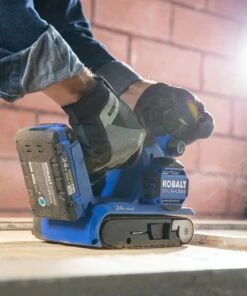 Kobalt Power Sanders Kobalt 24V MAX 24-Volt Brushless Cordless Variable Belt Sander with Dust Management -Kobalt Sales Shop 47637522