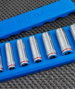 Kobalt Sockets & Socket Sets 8-Piece Standard (SAE) 1/4-in Drive 6-point Set Deep Socket Set -Kobalt Sales Shop 47787351